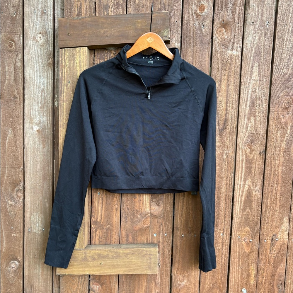 Core 10 Black Cropped Jacket